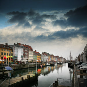 Small harbor in Copenhagen Small harbor in Copenhagen